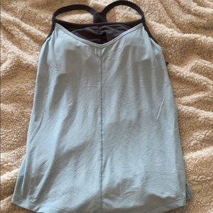 NWT baby blue workout top